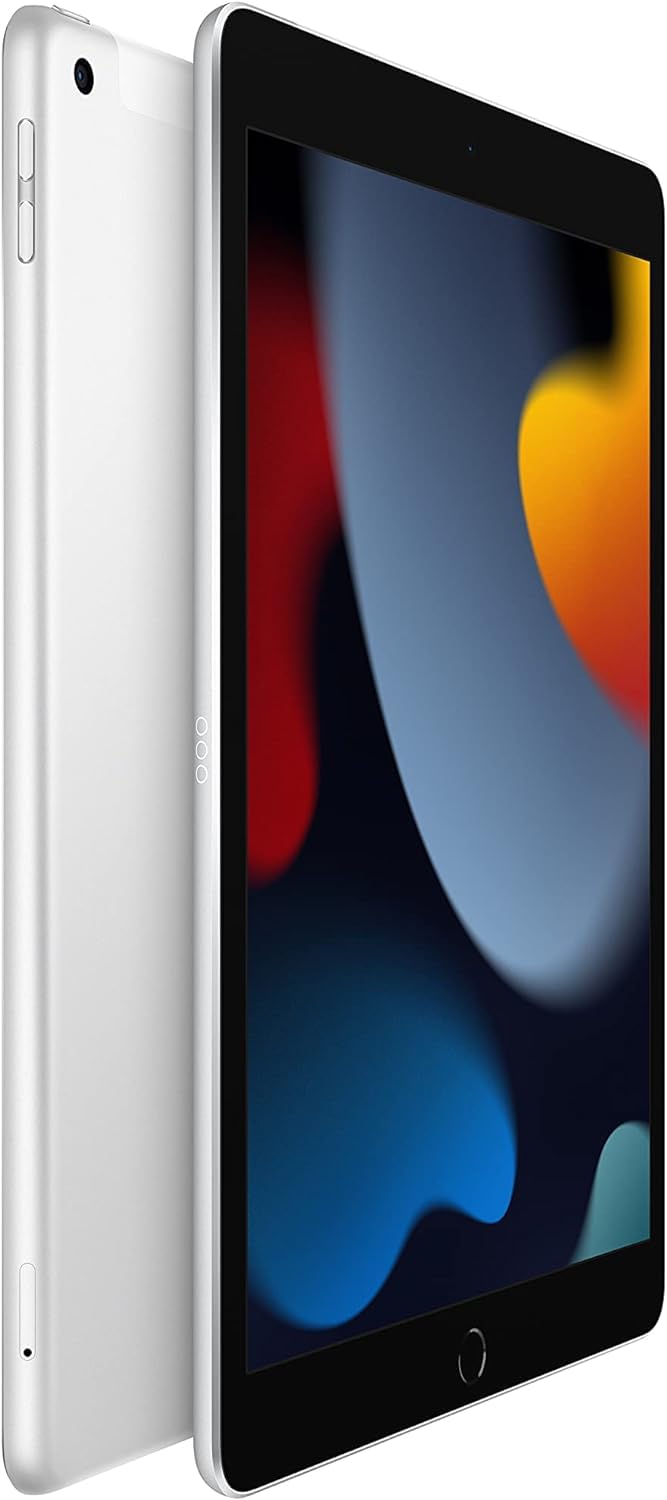Apple 2021 iPad (10,2-Pouces, Wi-FI + Cellulaire, 256 Go) Argent (Reconditionné)