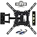 HIPPO TV Wall Mount Bracket With Full Motion Swing Out Tilt for Most 32" 39" 40" 42" 43" 45" 48" 49" 50" 55" LED LCD OLED Plasma Flat Screen Monitor Up To 88 Lbs VESA 400x400mm 6.5 ft HDMI Cable