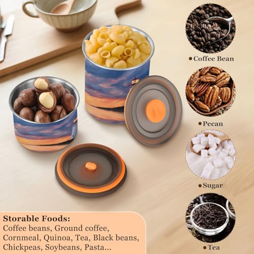 Frasco hermético de acero para café Blueangle 900 ml miniatura 5