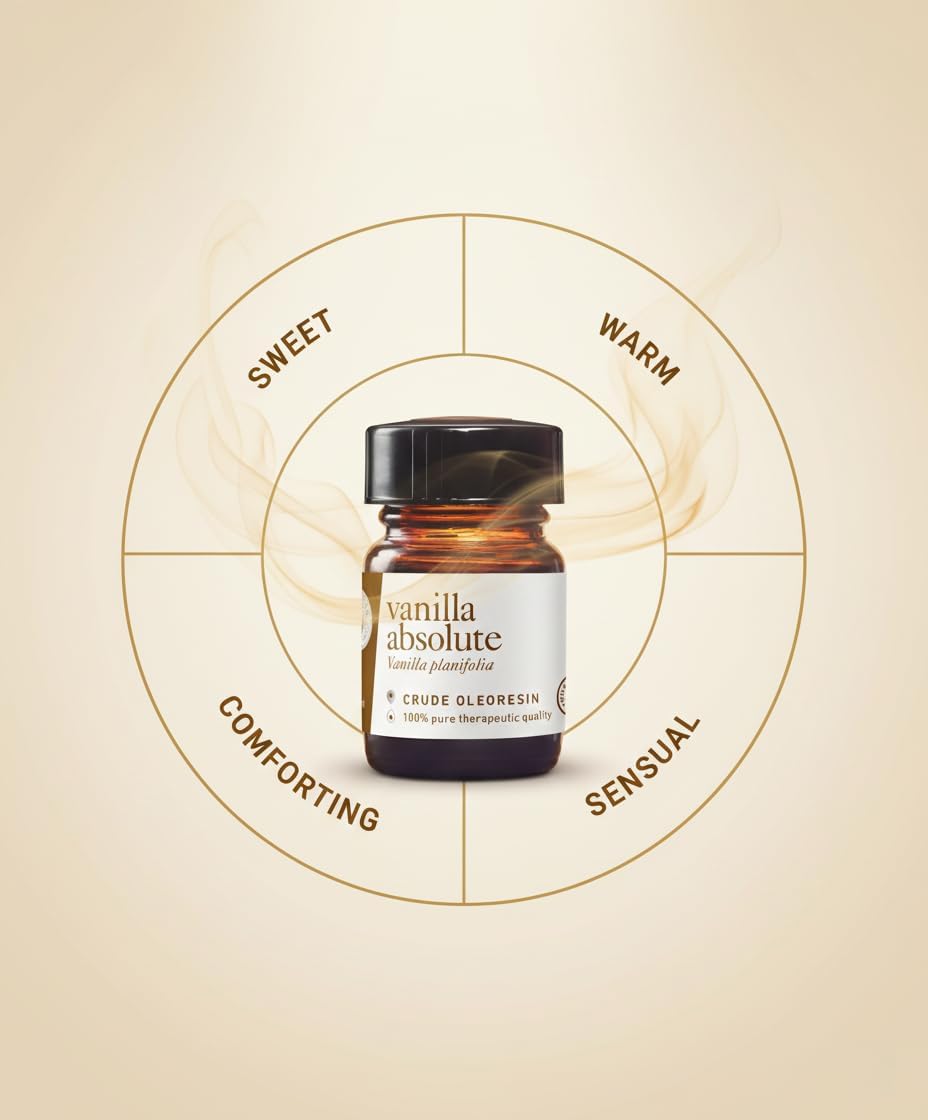 Aromatics International Vanilla Absolute - 18 ml | Essential Oil Substitute - Wildcrafted Madagascar - Pure GC/MS Tested – 20x Concentrated for Calming Aromatherapy, DIY Perfume & Body Care - Image 3