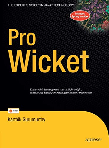 Pro Wicket (Expert's Voice in Java) view 2