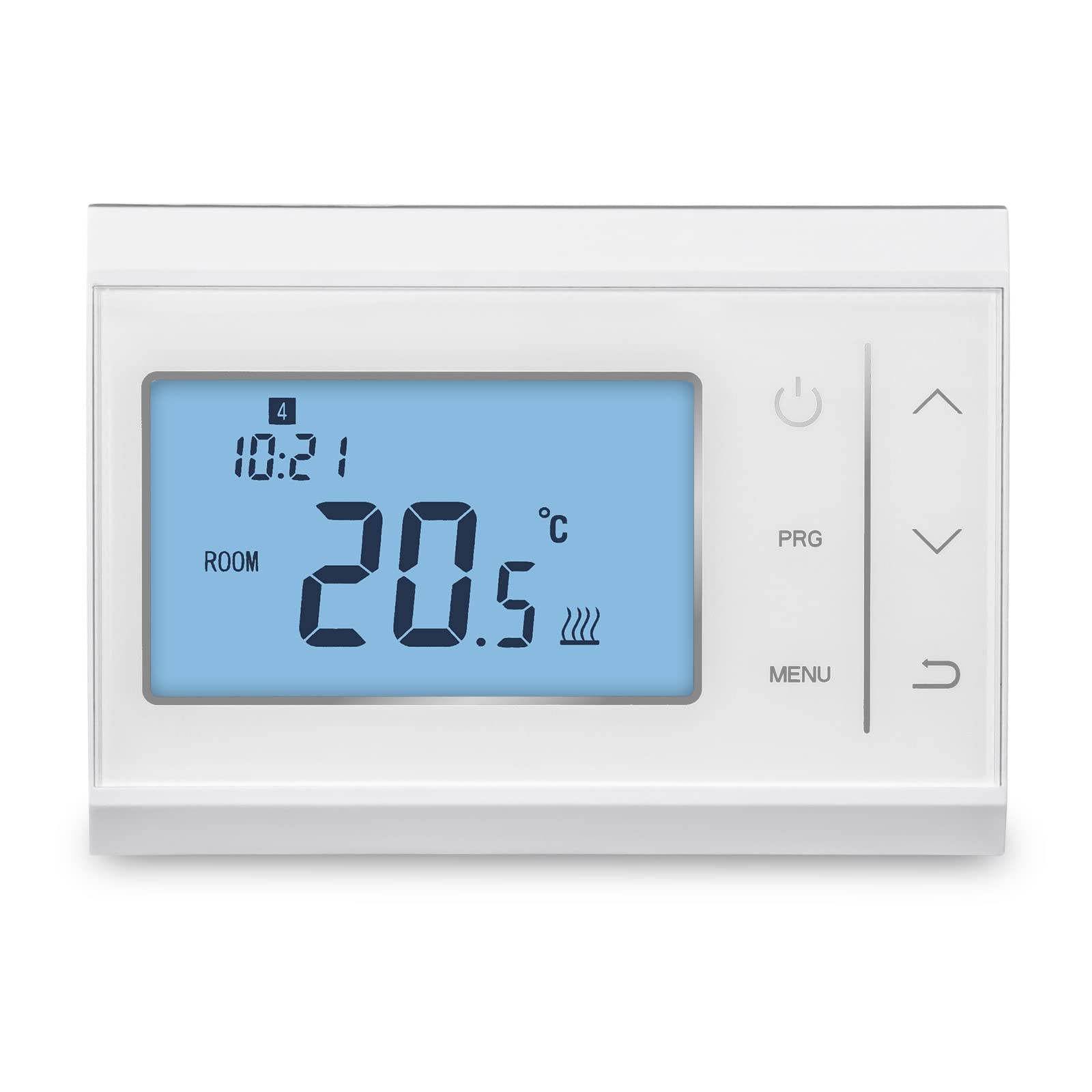 868MHz Funk-Thermostat/Raumregler Set, Sender mit Batteriebetrieb (2X AAA), Tuya Smart App für Smartphone & Tablet