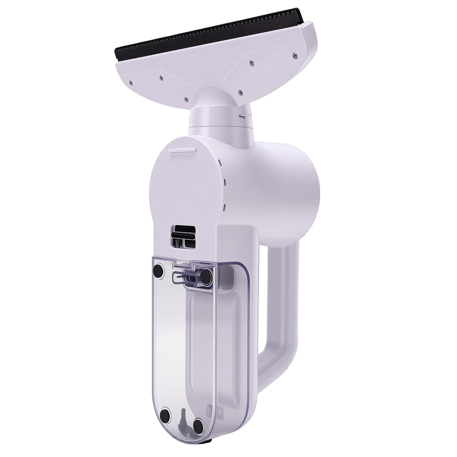 Fockety Fenstersauger, Kabelloser Elektrischer Fensterreiniger mit Sprühflasche, 2 Saugstufen und 2600 MAh Akku, for Duschtüren, Spiegel und Fliesen