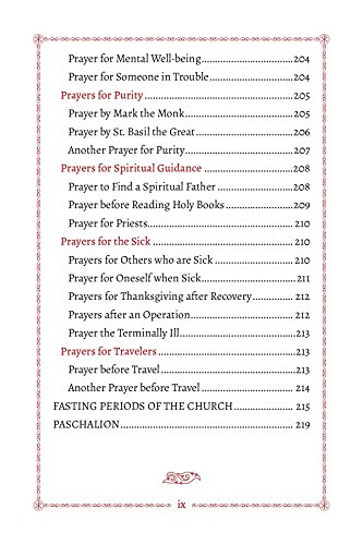 Orthodox Christian Prayer Book
