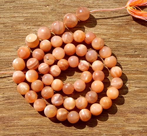 Pierre de lune pêche perles naturelles pour bijoux bohèmes chic