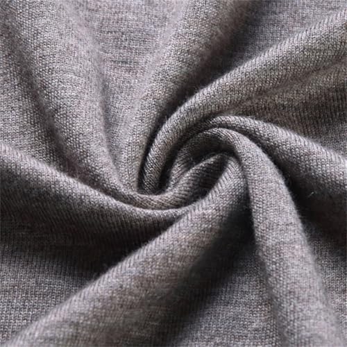 Men's Casual Solid Color Lapel Pullover Sweater Vintage Style Knitwear Long Sleeve Lightweight Knitted Jumper Top4