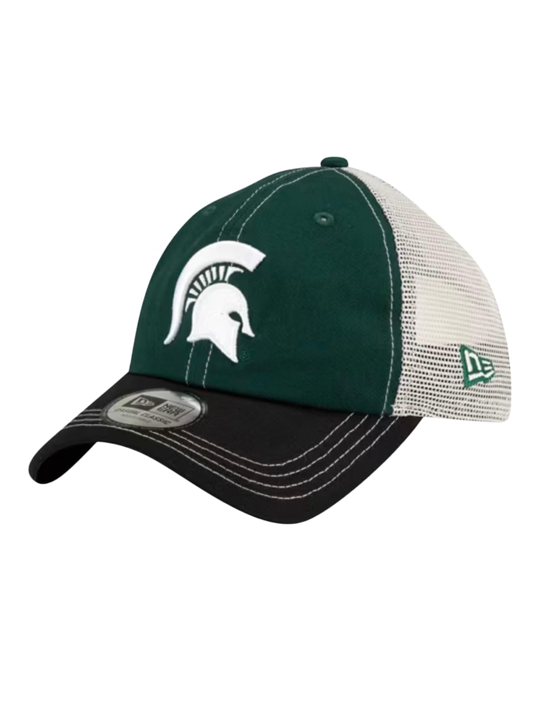 New Era Michigan State Spartans Casual Classic Trucker Adjustable Hat