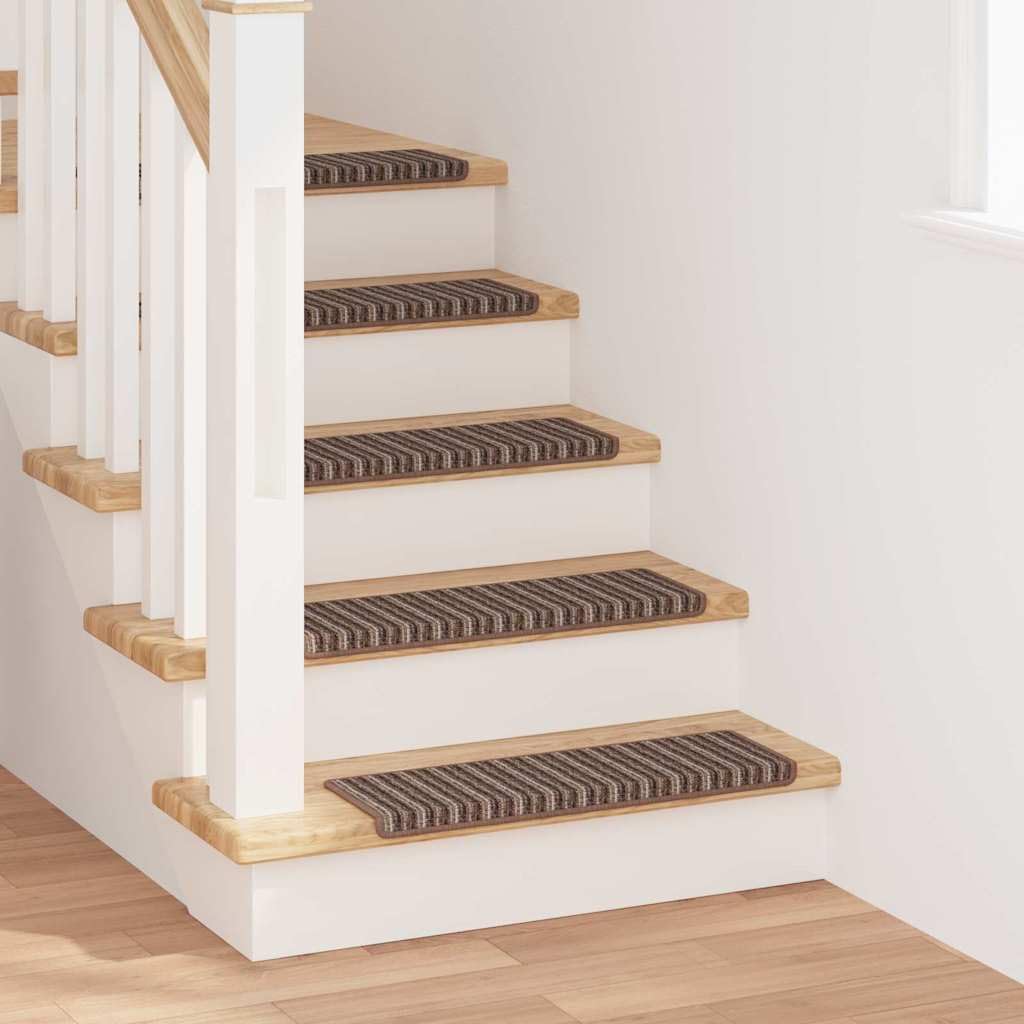 Protector autoadhesivo para escaleras interiores de madera que reduce el ruido de pisadas en casa