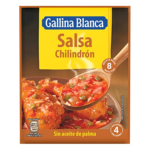 GALLINA BLANCA salsa chilindron SOBRE 52GRS