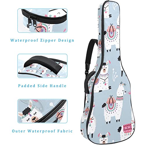 Hondank Housse de protection épaisse en éponge imperméable pour guitare acoustique, électrique, basse, guitare classique… - Les Beatles, Paul McCartney, John Lennon, RIngo Starr, George Harrison Hondank Housse de protection épaisse en éponge imperméable pour guitare acoustique, électrique, basse, guitare classique… – Image 5