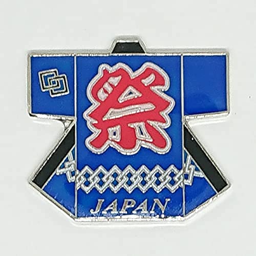 Amazon | ピンバッジ 祭り ハッピ ピンバッチ お土産 和風 日本 観光