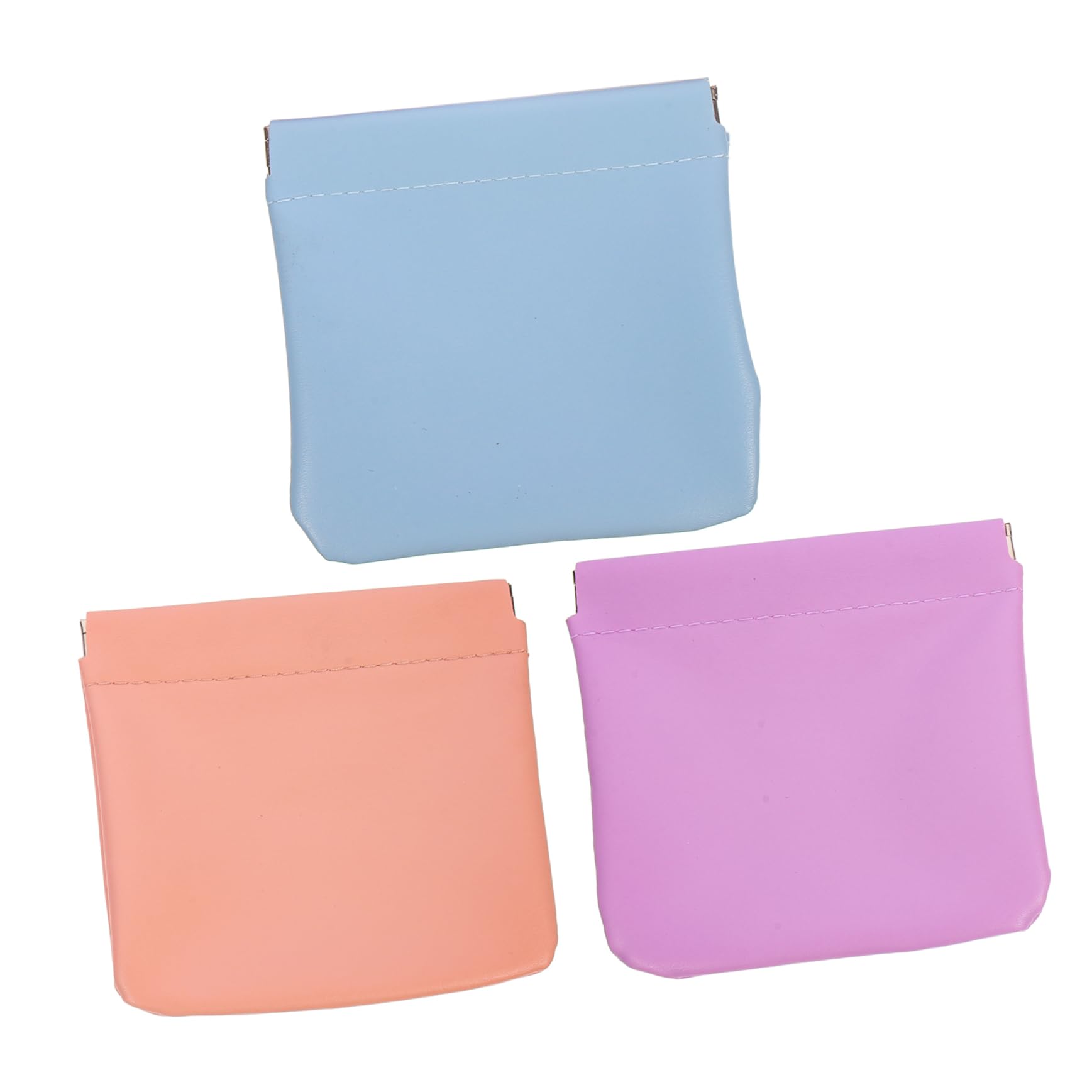 Healeved 9 Pz Borsa Cosmetica Per Rossetto Portafoglio Automatico Spremere La Borsa Cosmetica Tascabile Elementi Essenziali Della Borsa Mini Trousse Per Borsa Miniborsa Pelle Sintetica