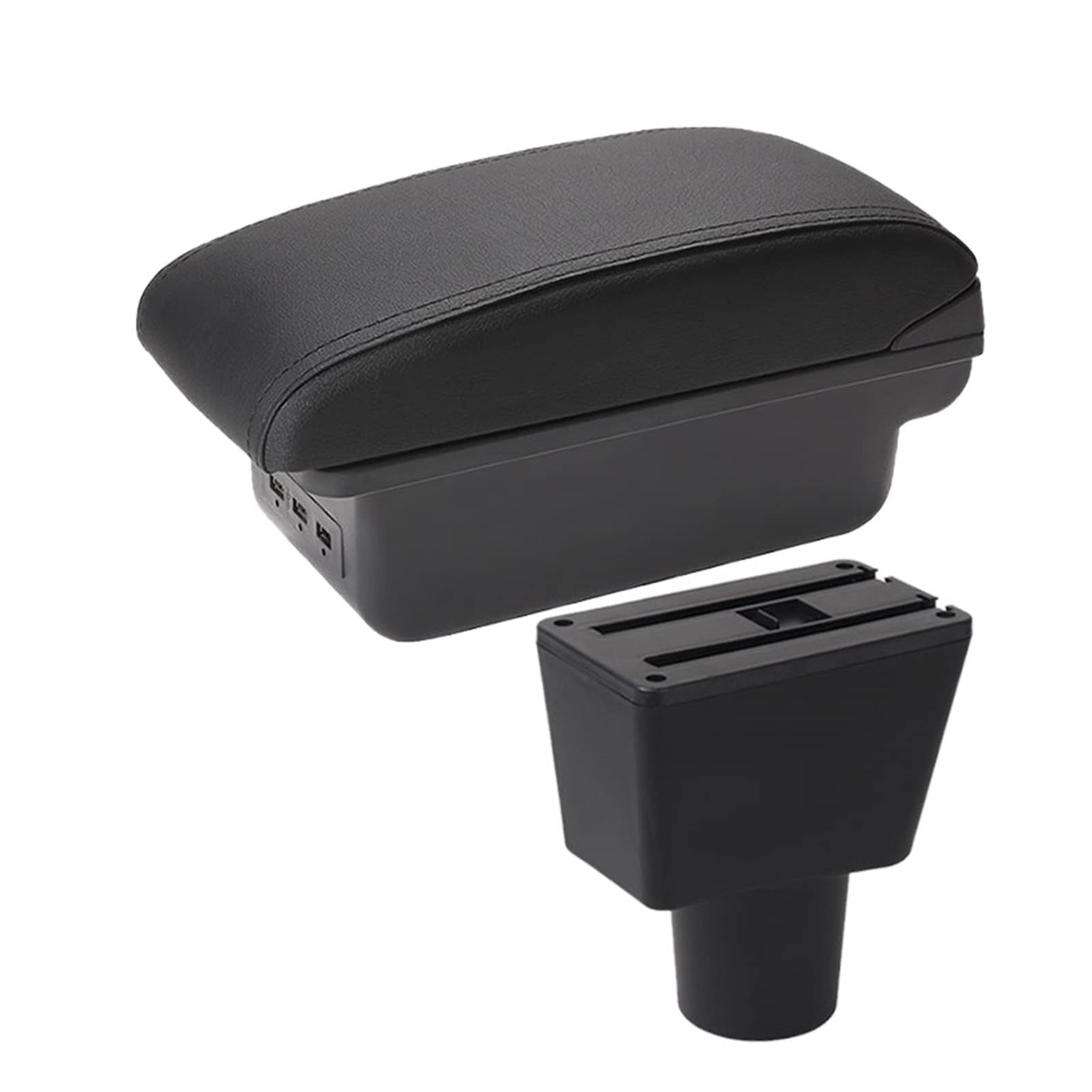 For LADA For XRAY Armrest Box Car Armrest Central Storage Box Retrofit Parts Car Accessories Interior Parts(B2 3USB)