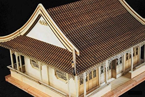 Warp United Exquisite Hall - 1/25 Classical Chinese Garden Pavilion Wood Architecture Model Kit from Suzhou