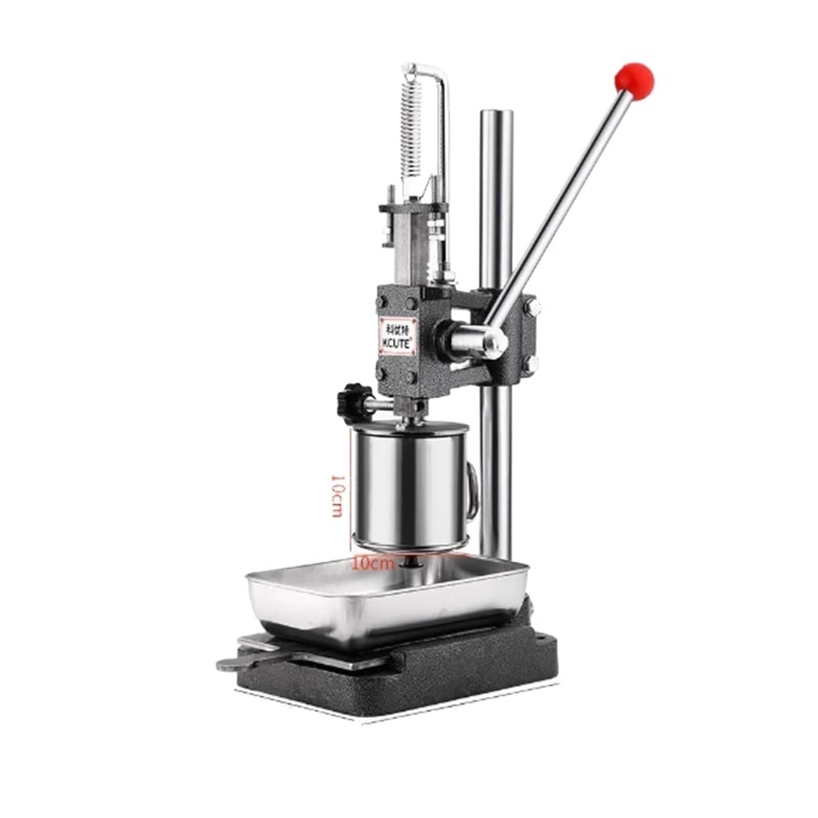 Prensa estampado manual compacta de alto rendimiento para fabricación de joyas