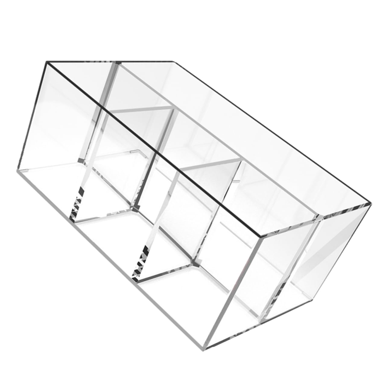 Gatuida 3stücke Makeup Pinsel Mit Fächern Transparente Aufbewahrung Für Stifte Und Kosmetik Multifunktionaler Organizer Für Schreibtisch Und Kosmetikbereich