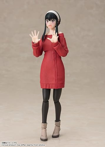 Vista 34 de TAMASHII NATIONS - Spy x Family - Yor Forger, Figura de acción de Bandai Spirits S.H.Figuarts