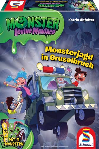 Schmidt Spiele 40636 Monster Loving Maniacs, Chasse aux Monstres dans Une brèche effrayante