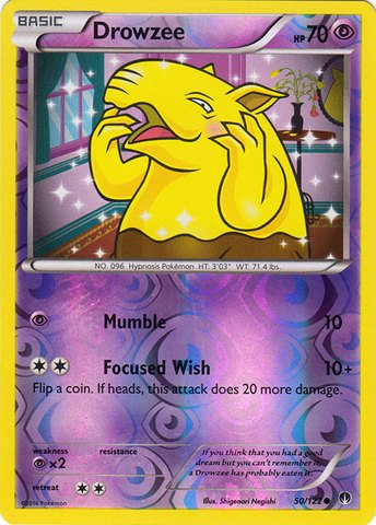 Amazon.com: Pokemon - Drowzee (50/122) - XY Breakpoint