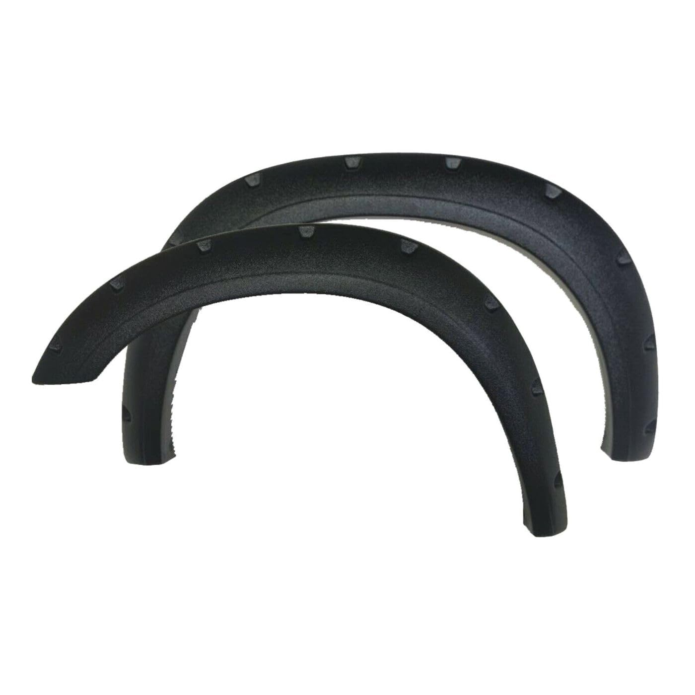 EIDZADK Pocket Bolt Wheel Protector Flare Sand Blast Textured Front: 2.5