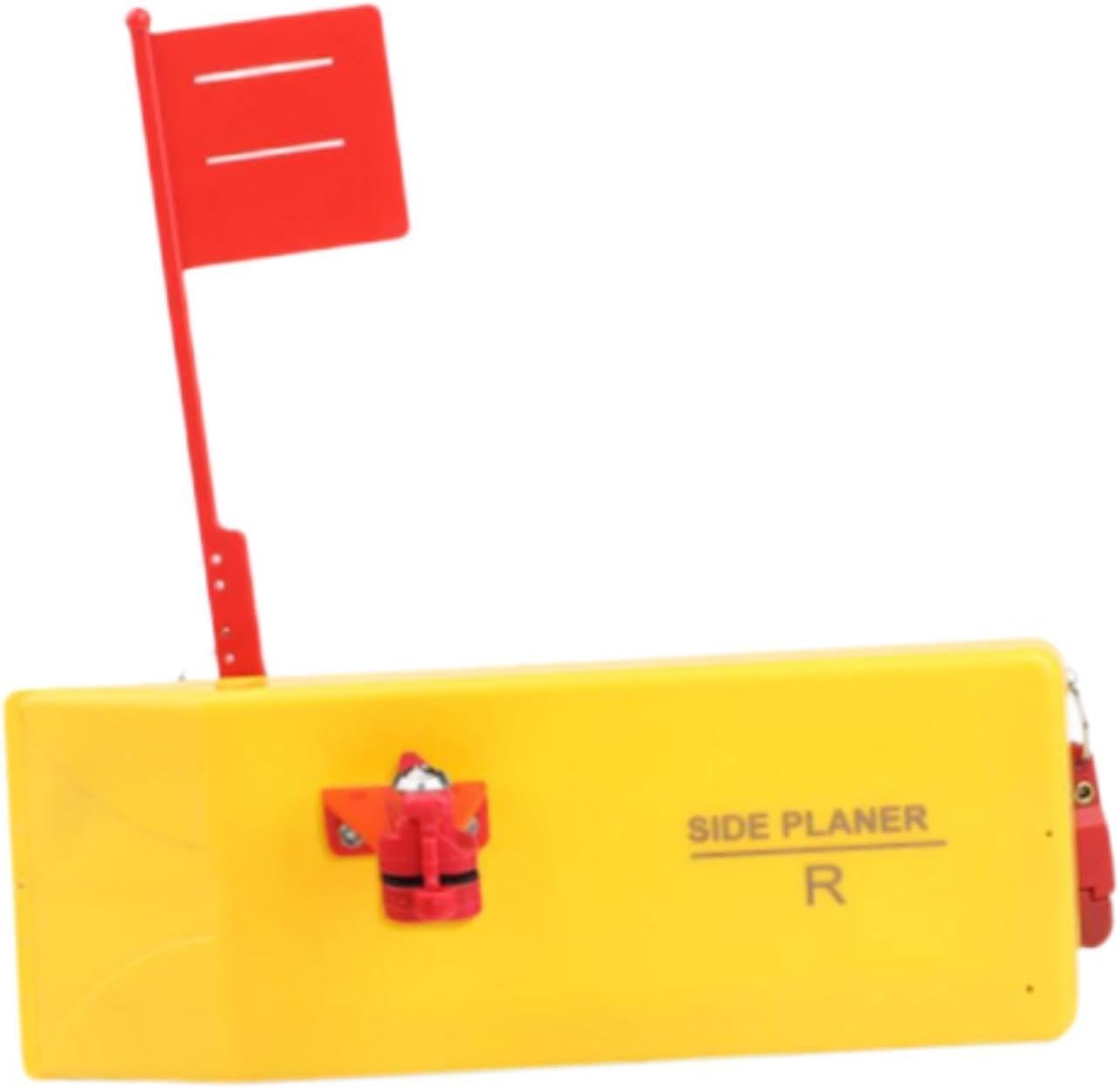 harayaa Planer Board for Fishing Side Planer Adjustable Flag Extension Heavy Duty Fishing Tool Snap Release Clip for Boat Fishing