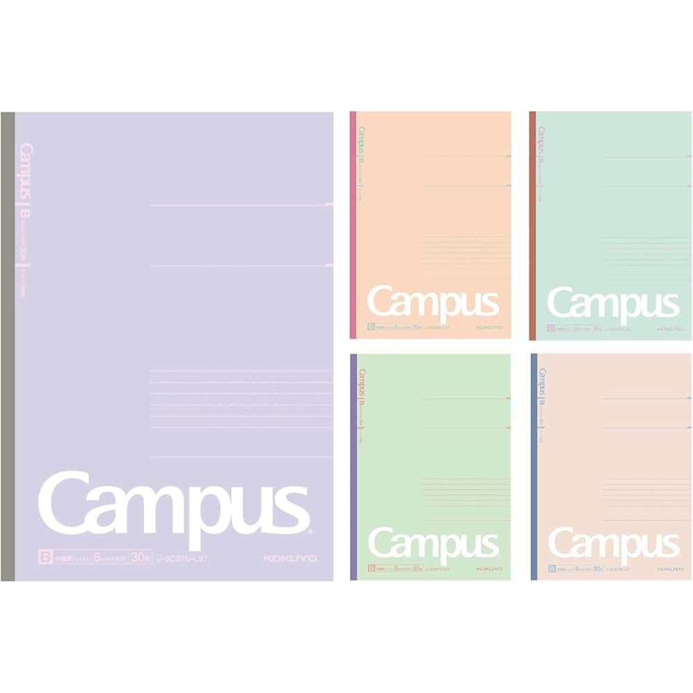 Amazon | コクヨ キャンパスノート ドットB 6mm罫 セミB5 30枚