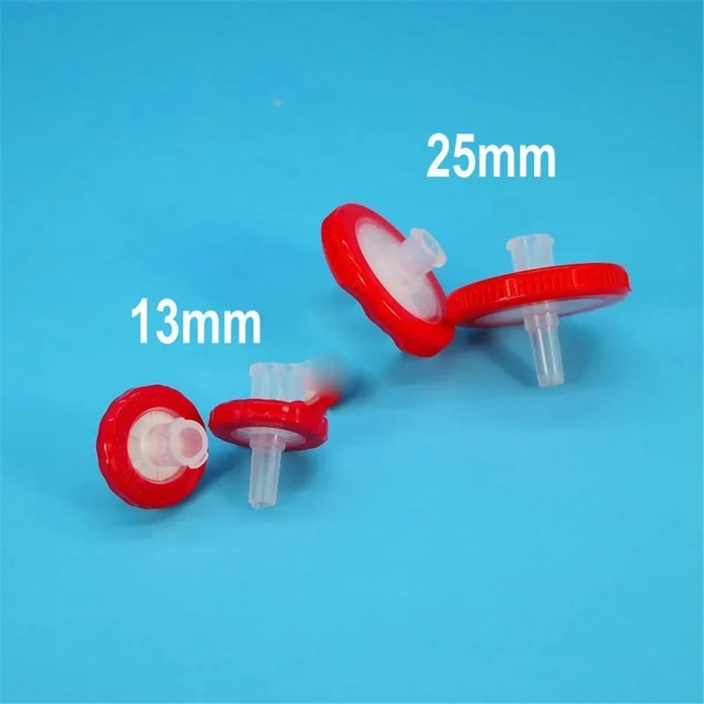 Laborausstattung und -bedarf 100 stücke Labor 13mm 25mm PTFE Spritze Hydrophilen Nadel Filter Mit 0.22/0.45/1,2 um Membran