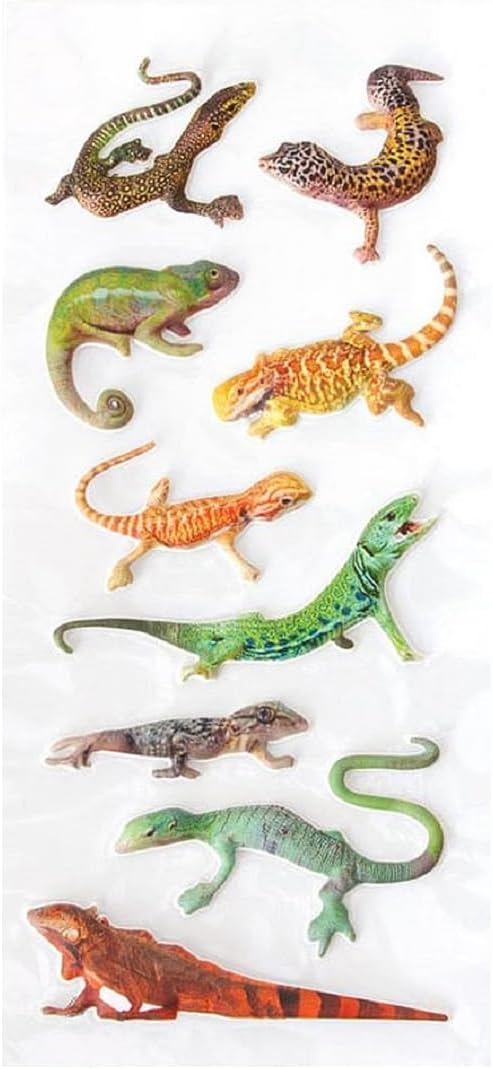 Playhouse Pack of Three Perforated Sticker Half-Sheets for Crafts, Trading & Collecting - Rainforest Frogs 1 Pack