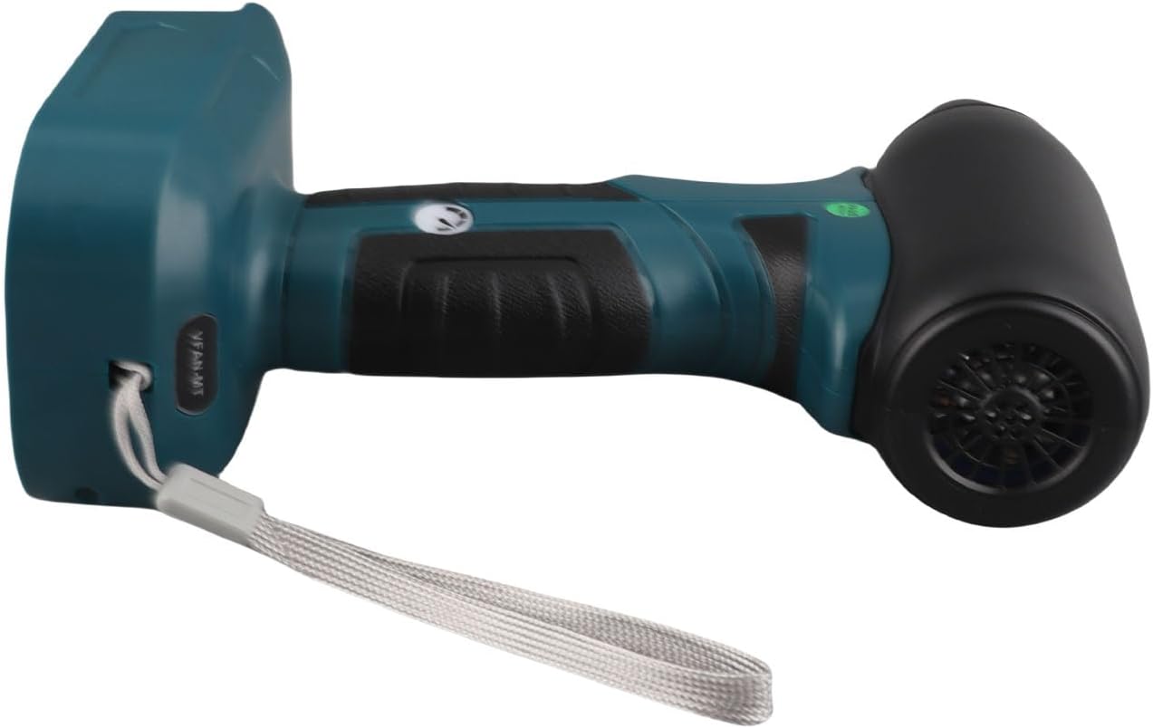 WALFRONT Dry Mini Blower 130000 RPM, Scratch ABS, 4 Speed Wind Control Handheld Air Duster for Car Cleaning, Outdoor Activities, Compatible with BL18 Series Batteries