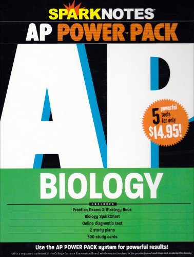 AP Biology Power Pack (SparkNotes Test Prep): SparkNotes: 9781411402867 ...