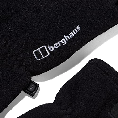 Berghaus Unisex Prism Polartec Winter Warm Touchscreen Gloves, Black/Black - 5