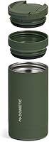 Vista 19 de Dometic Vaso de 16 onzas Vaso aislado de acero inoxidable con tapa magnética Brillo