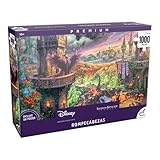 Rompecabezas Premium Disney Villanos y Princesas, Thomas Kinkade, 1000 Piezas