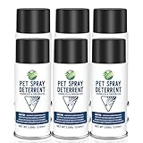 Cat Spray Deterrent System, Pet Deterrent Device Refill, CATSSS Refill [ 23.34Oz & 6 Pack ] Safe for Cats & Dogs Motion Activated Pet Deterrent Spray System-Only Applicable to The First Generation