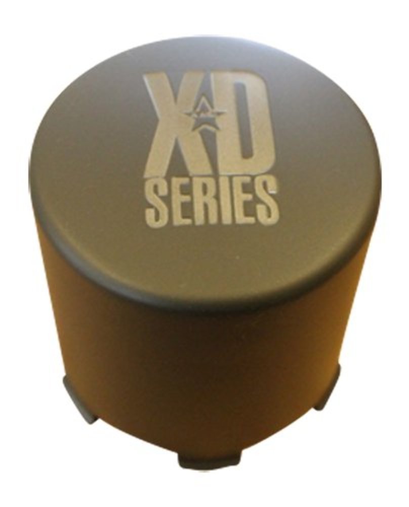 KMC XD SERIES 1001357B CENTER CAP KMC XD 5X5.5 & 6X5.5 PLASTIC PUSH THRU CENTER CAP (DO NOT USE ON TOYOTA)