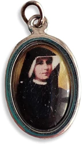 Miniatura 2 de Catholically Medalla Relicario - Reliquia de segunda clase de Santa Faustina Kowalska
