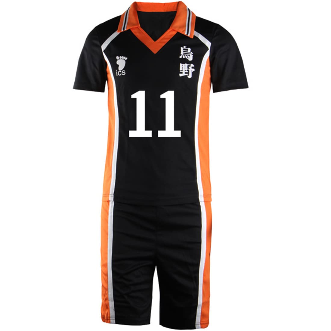 Karasuno High School Cosplay Volleyball Jersey Shirt Shorts Costume Uniform