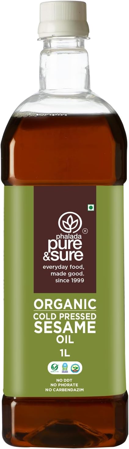 ORGANIC BLACK SESAME OIL1 LTR