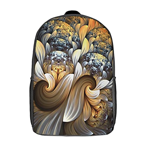 Sac d'école unisexe casual grand format 17 pouces