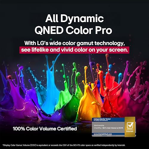 Image of LG 65-Inch Class QNED evo AI QNED92A Series Mini LED 4K Smart TV w /Dolby Atmos, Dolby Vision, HDR10, AI Super Upscaling 4K, Filmmaker Mode, Wow Orchestra, Alexa Built-in (65QNED92AUA, 2025)