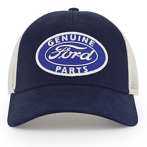 Image of AMERICAN NEEDLE Ford Motors Patch Unisex Adjustable Snapback Baseball Hat