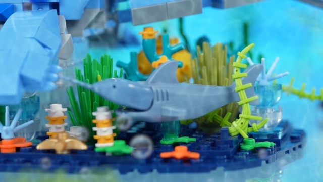 Amazon.com: Dinosaur World Mosasaurus Building Set- Compatible