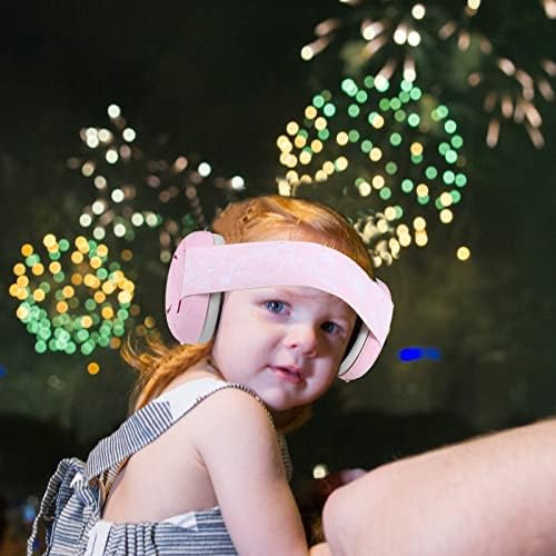 VADUDA Baby Ear Defenders Children Kids Earmuffs Infant Hearing Protection Noise Cancelling Headphones Pressure-Free Ear Protectors for Toddler Newborn Prevent Hearing Damage Improve Sleep 0-18 Months