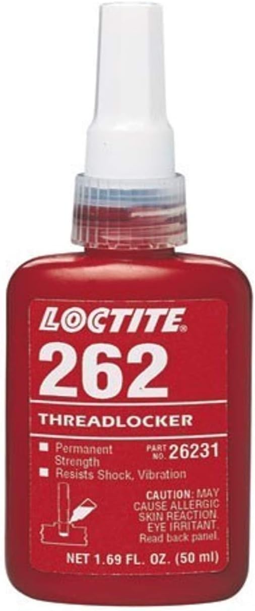 Genuine Henkel LOCTITE 262 X 250ML Red High/Med Strength Torque Tension Threadlocker
