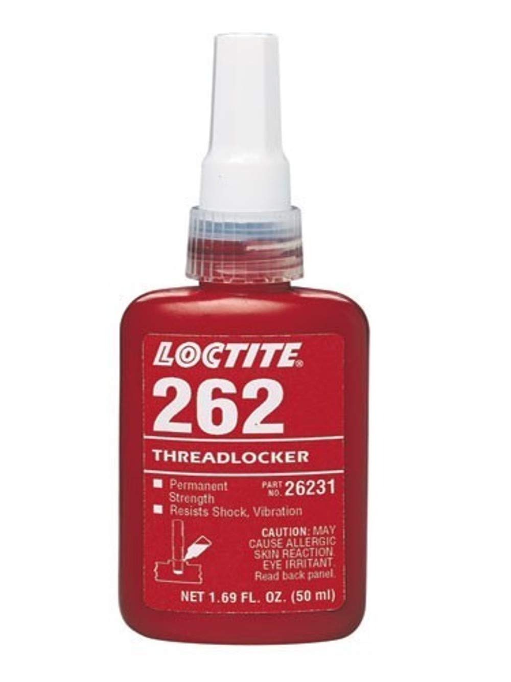 Genuine Henkel LOCTITE 262 X 250ML Red High/Med Strength Torque Tension