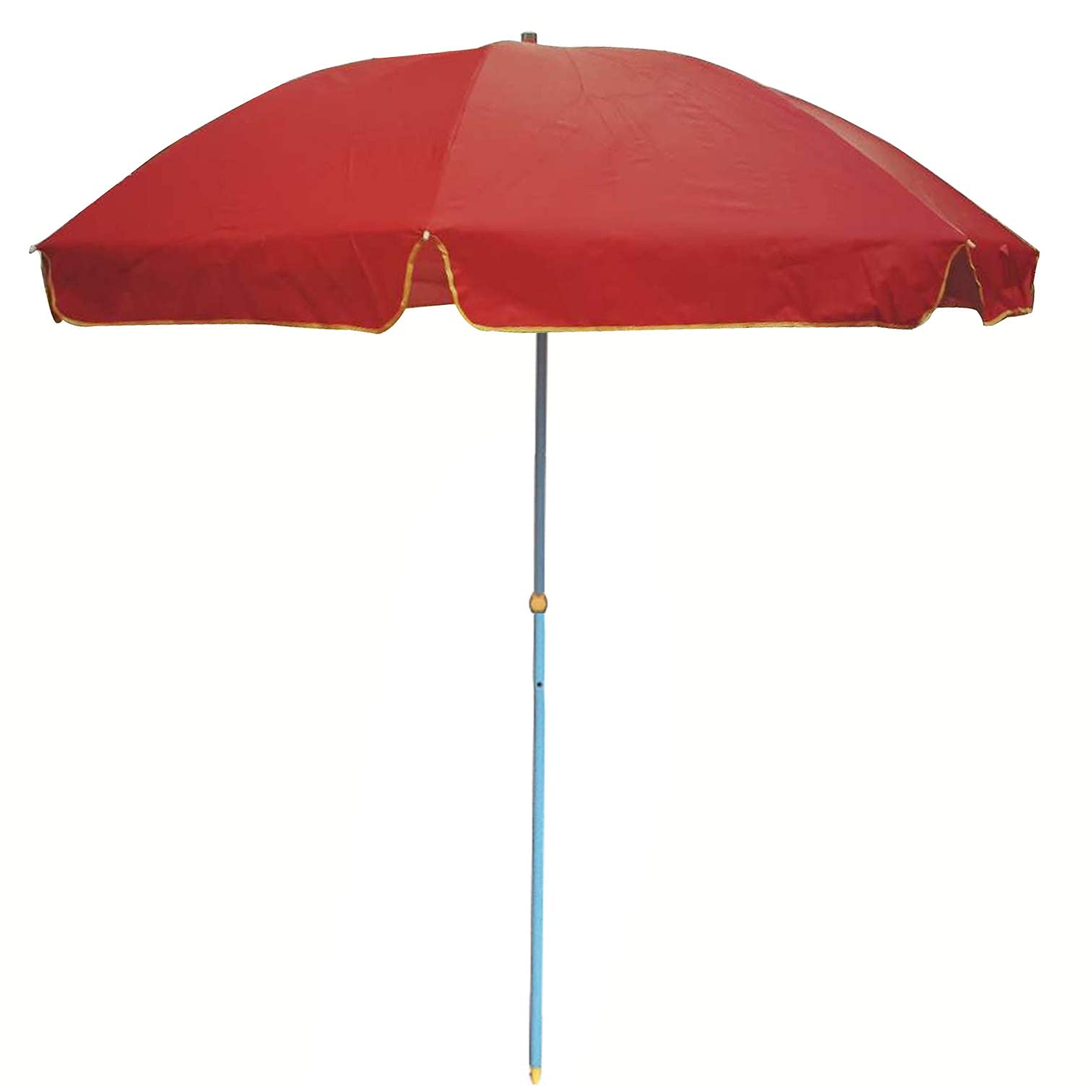 BTYDKL Sombrilla de 2m, 3m, sombrilla de jardín para exteriores, sombrilla para Patio, sombrilla de mercado, para jardín, patio trasero, playa y piscina, azul, rojo