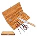 竹製 包丁付きまな板セット 包丁内蔵 折り畳みまな板 キャンプ BBQ包丁ケース 携帯便利 ソロキャンプ向け コンパクト 収納袋付き アウトドア用 家庭用
