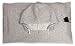 HoodiePillow Hooded Pillowcase - Gray