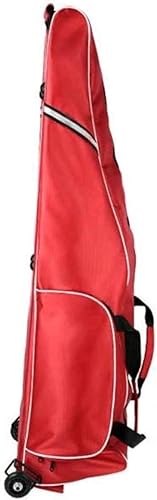 KHEDDO Bolsa de vallas con rodillos, tela Oxford 1680D, gran capacidadresistente al desgaste, equipo de entrenamiento de esgrima para niños adultos