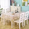 ZHUIDUSI Lace Table Cloth Floral Embroidered Decor... #5